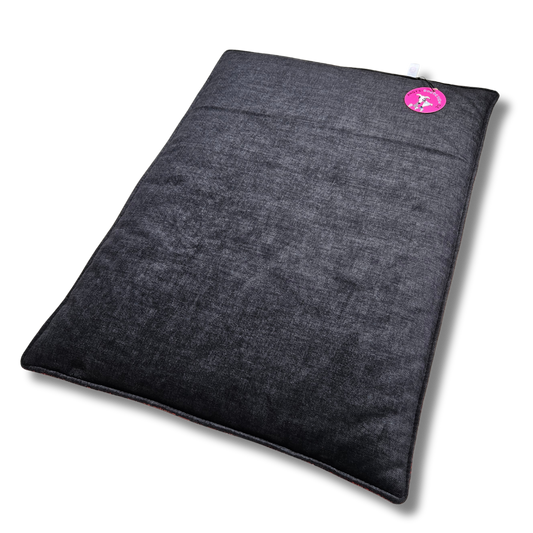 Sofortkauf-Hundedecke „Softshell rote Spitze kombiniert mit Velours“