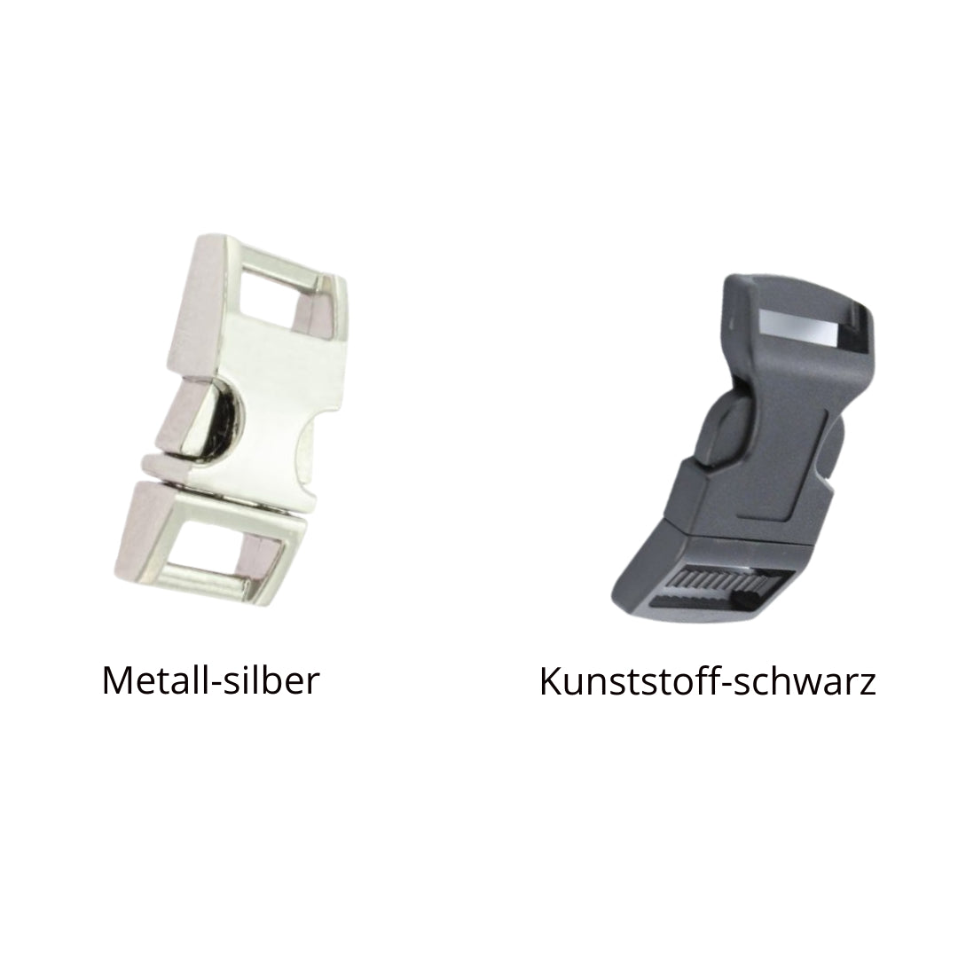 Hundehalsband "Outdoor-uni" mit Klick in verschiedenen Farben