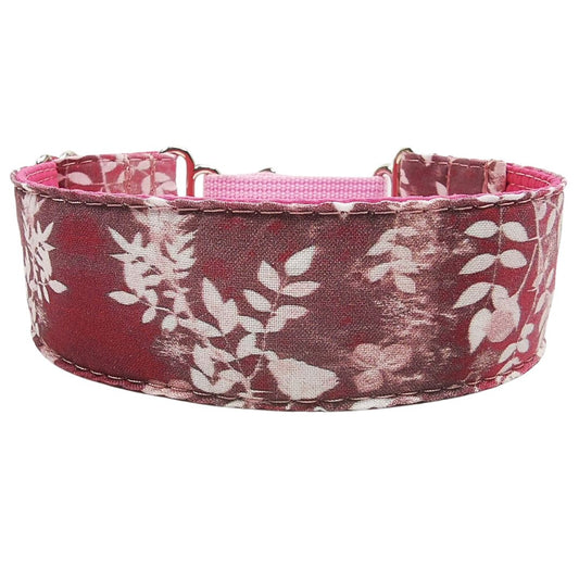 Sofortkauf-Martingale-Halsband-reduziert-Rosengarten-magenta XS (22-32 cm)
