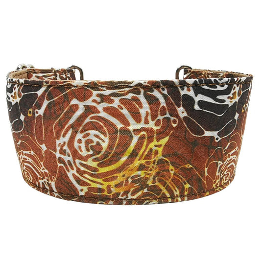 Sofortkauf-Martingale-Halsband-reduziert-Roses-bronze XS (22-32 cm)