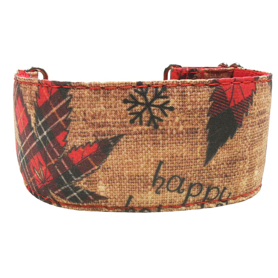 Sofortkauf-Martingale-Halsband-reduziert-Herbst-Ahorn-Happy-Holidaze XXS (18-24 cm)