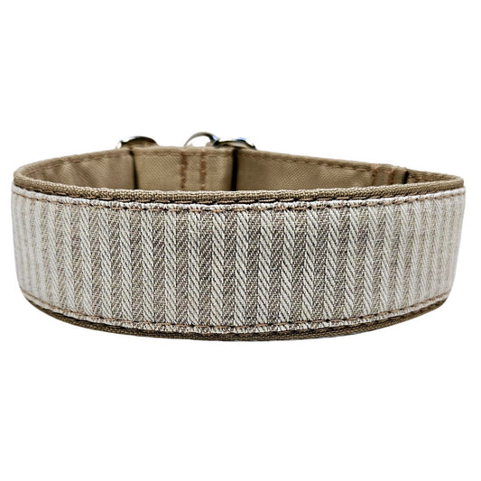 Hundehalsband "Stripes & more" mit Klick in verschiedenen Farben