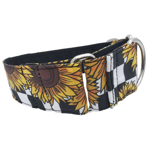 Hundehalsband-City-Japan, Herbst & Karo - Martingale-Zugstopp (konfigurierbar)
