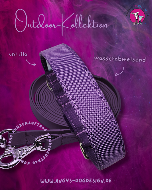 Hundehalsband-Outdoor-uni - Martingale- Zugstopp (personalisierbar)