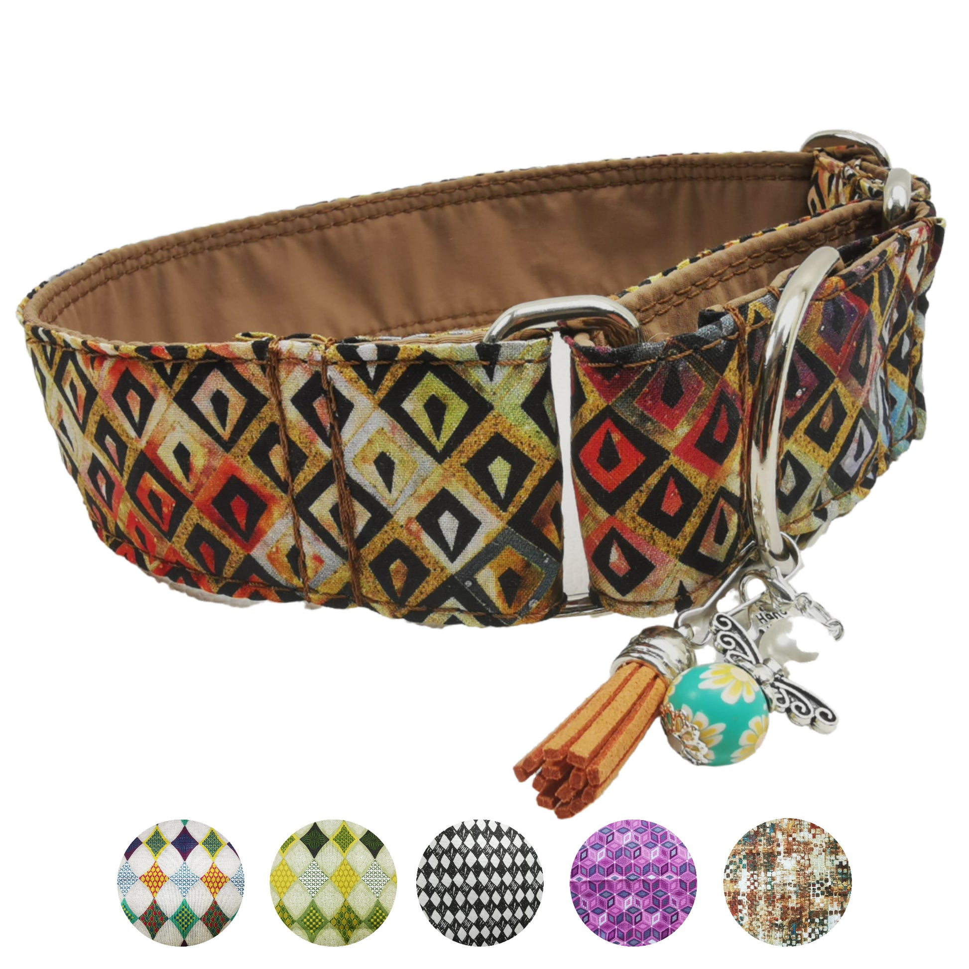 Hundehalsband Lederhalsband Paracord Zugstopp-Halsband Martingale Hundeleine Leine Lederleine Fettlederleine breites Halsband Klickverschluss Rollschnalle Ersatzbezug Flocke Hundebett Cosybed Hyggebed Donut Hundebett Flocke hundeschlafsack Hundedecke Hund Hunde Windhund luxus elegant exklusiv bequem handmade in Deutschland NRW gepolstert Softshell Brokat Dackel Dalmatiner Rhodesian Ridgeback Vizla Podenco Galgo Jagdhund Terrier Bulldogge OEB Frenchie Saluki Barsoi Labrador Cocker Spaniel karo rauten 