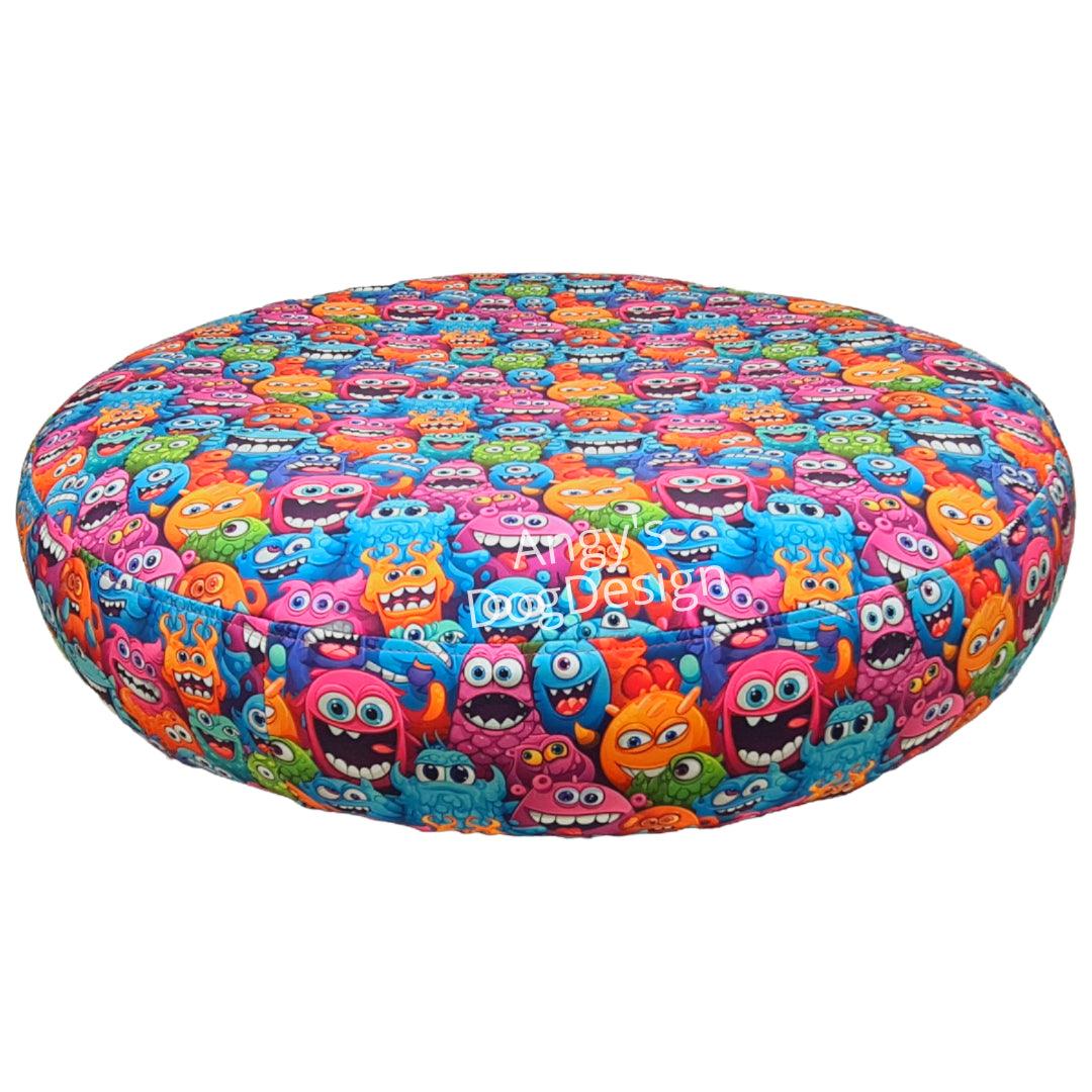 Ersatzbezug Hundebettbezug Hundebett Waubed Hyggebed orthopadisches Hundebett Schlafplatz für Hunde Wolke Flocke Monster Softshell