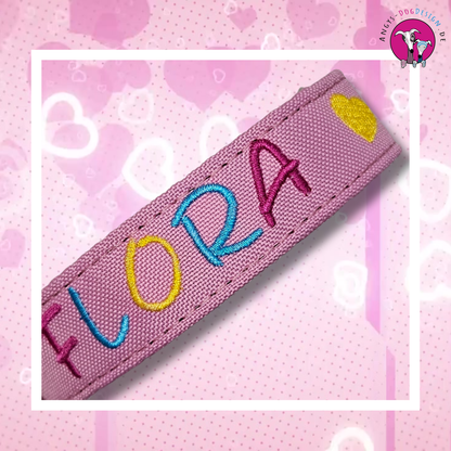 Halsband-Personalisierung (Bestickung)