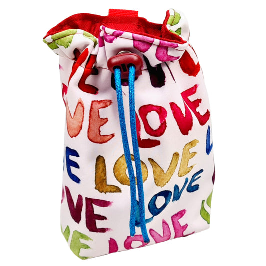 Sofortkauf - Futter-/Leckerlibeutel - LOVE