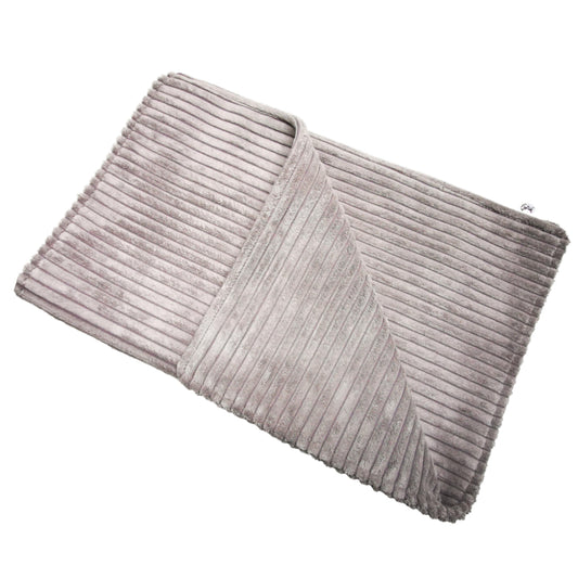 Sofortkauf-Hundedecke "Cord-komplett-grau"