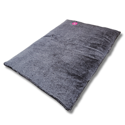 Sofortkauf-Hundedecke „Fellimitat braun/grau kombiniert mit Cord