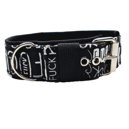 Hundehalsband-Outdoor–bunt - personalisierbar