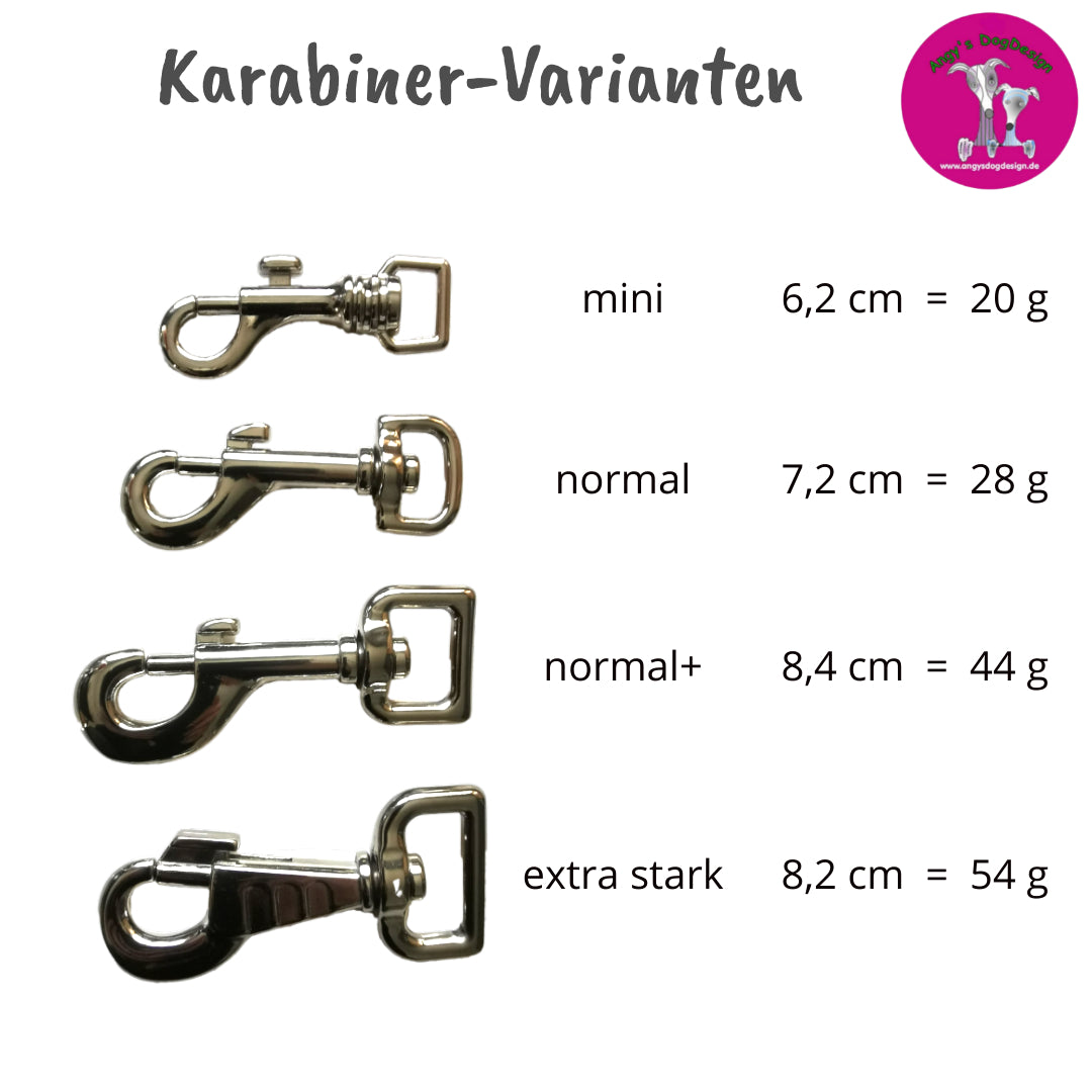Sofortkauf-Hundeleinen aus "BioThane®" puderrosa-13mm-normal