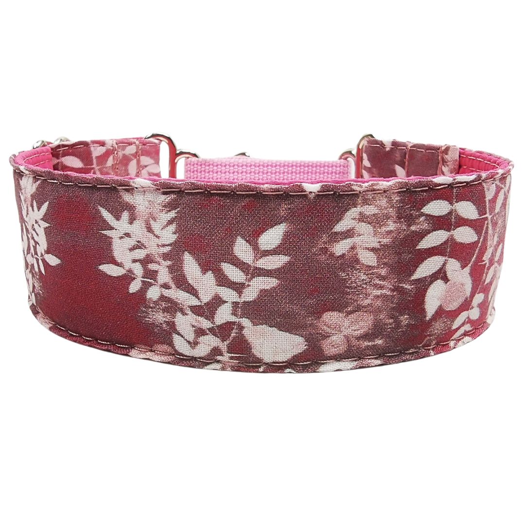 Sofortkauf-Martingale-Halsband-reduziert-Rosengarten-magenta XS (22-32 cm)