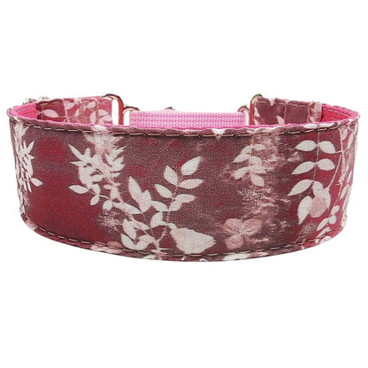 Sofortkauf-Martingale-Halsband-reduziert-Rosengarten-magenta XS (22-32 cm)