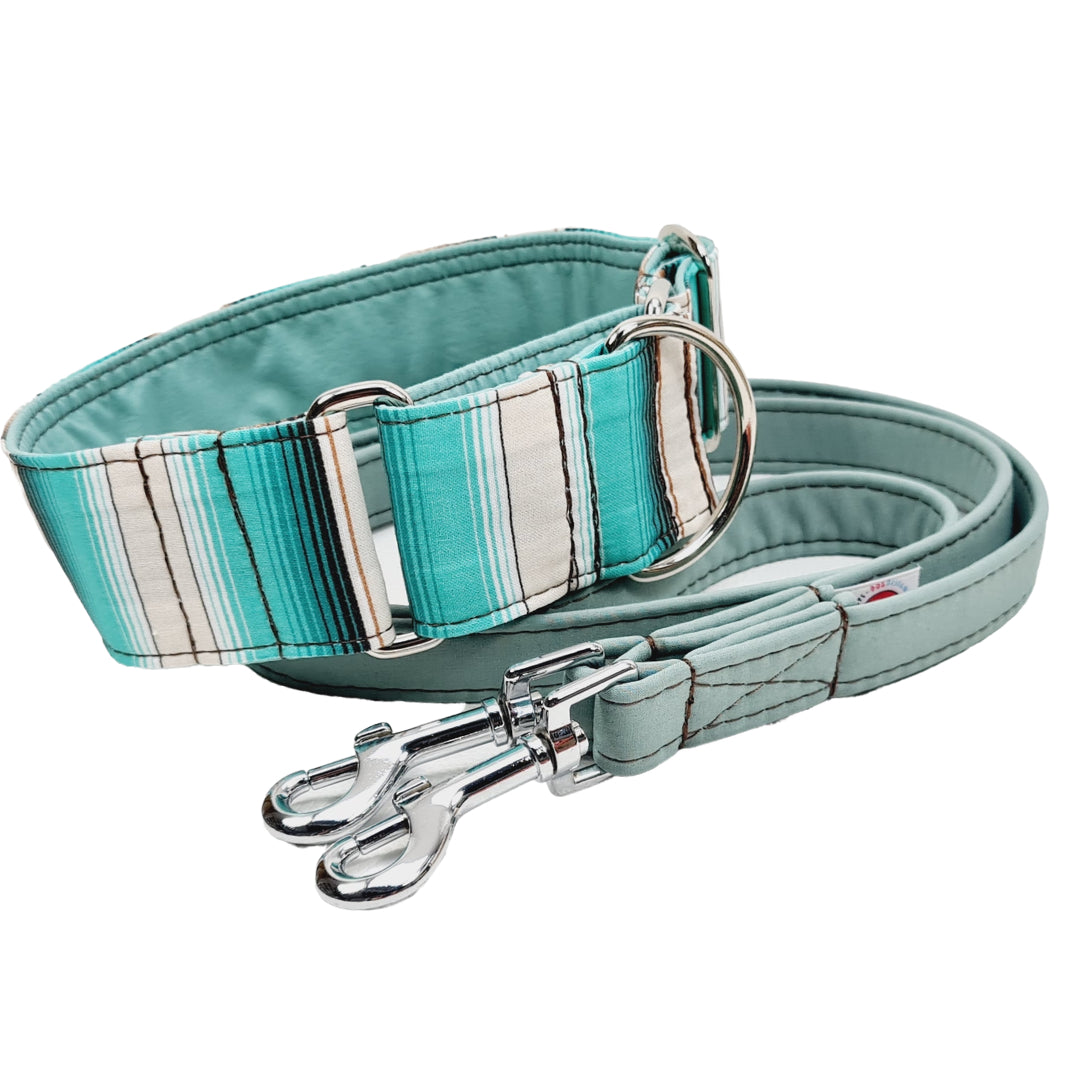 Hundehalsband "Mexico" - Martingale- Zugstopp in verschiedenen Farben