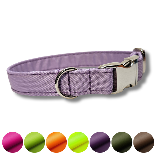 Hundehalsband "Outdoor-uni" mit Klick in verschiedenen Farben