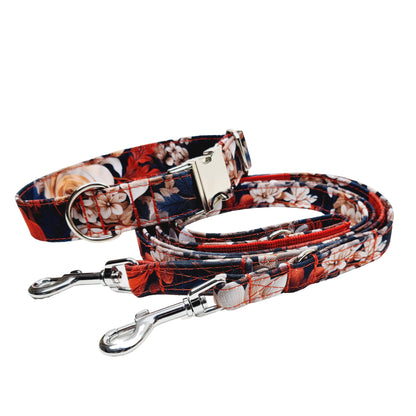 Hundehalsband-Outdoor–bunt - personalisierbar