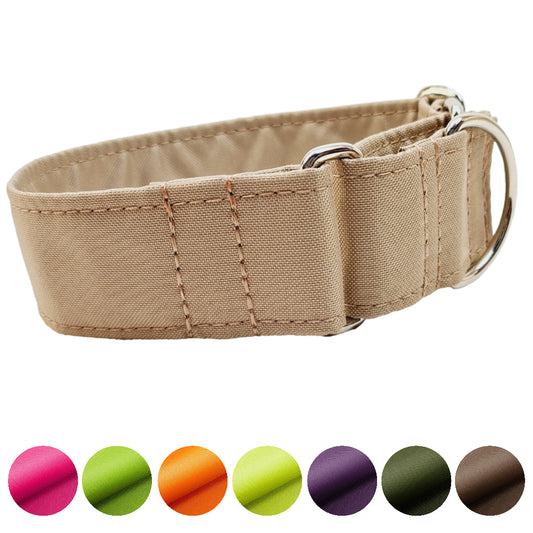 Hundehalsband "Outdoor-uni" - Martingale- Zugstopp in verschiedenen Farben