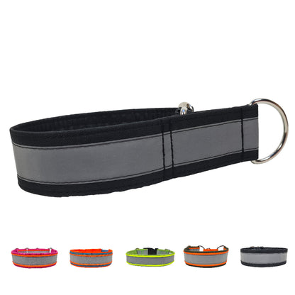 Hundehalsband Zugstopphalsband Martingale Martingalecollar Leuchthalsband reflektorhalsband reflektierend Leine Paracordhalsband Lederleine Fettleder leuchtet Orbiloc Tauleine Hunderassen Pudel Vizla Ridgeback Dalmatiner Jagdhund Deutschdrahthaar Pointer Windhund OEB Terrier Beagle Labrador