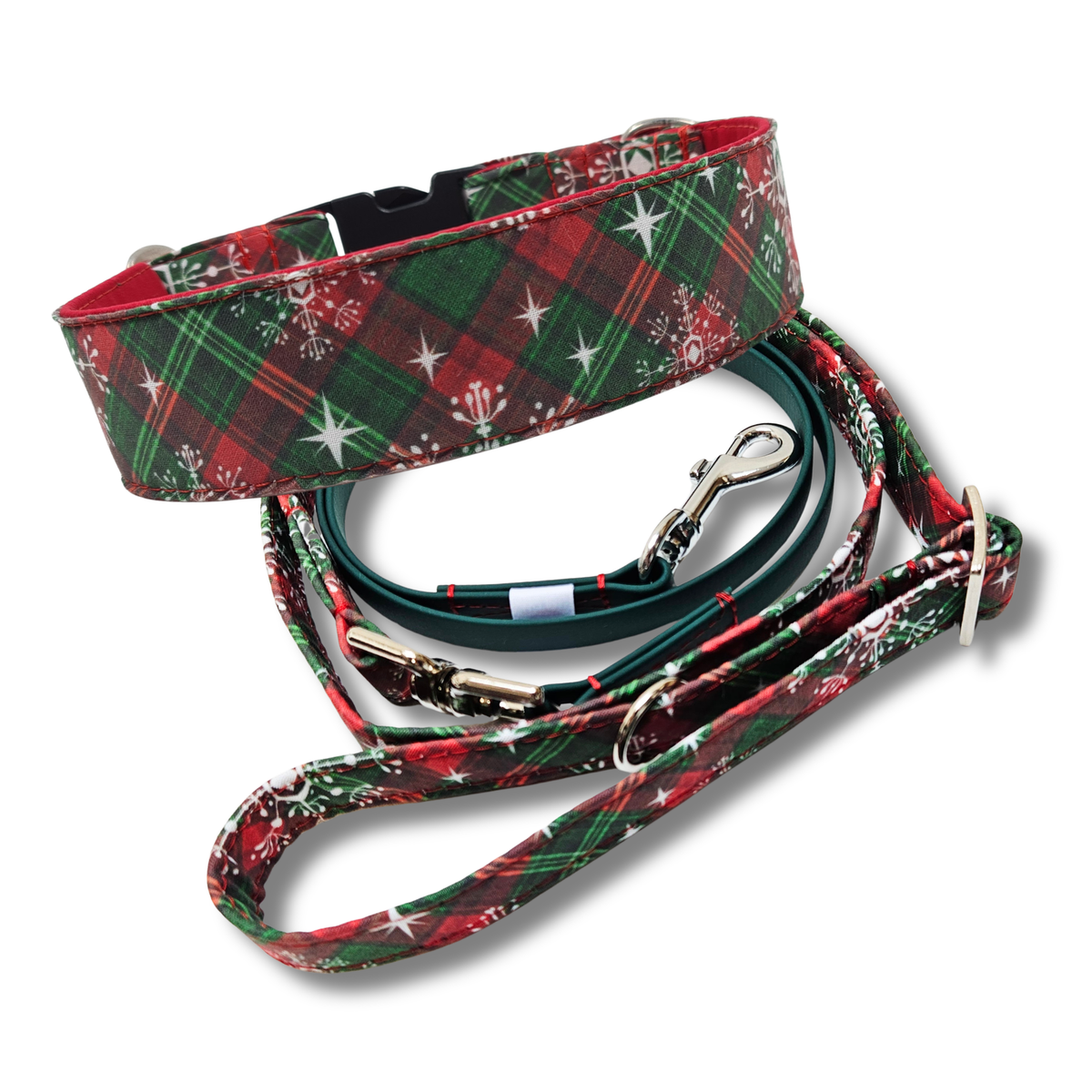 Hundehalsband-Weihnachten-Martingale- Zugstopp (konfigurierbar)