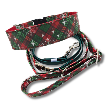Hundehalsband-Weihnachten-Martingale- Zugstopp (konfigurierbar)