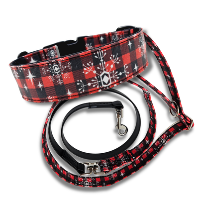 Hundehalsband-Weihnachten-Martingale- Zugstopp (konfigurierbar)