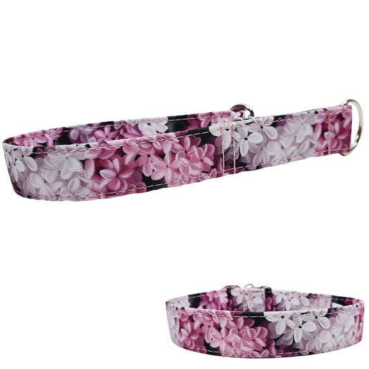 Sofortkauf-Zugstopp-Halsband-Flieder S (28-36 cm)