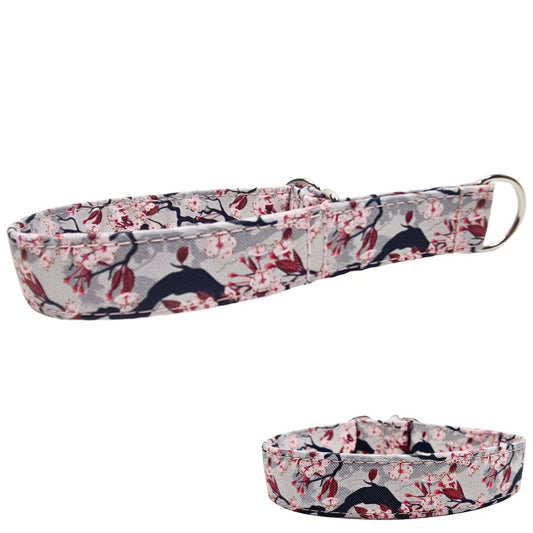 Sofortkauf-Zugstopp-Halsband-Kirchblüte S (28-36 cm)