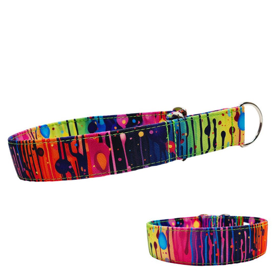 Sofortkauf-Zugstopp-Halsband-Street-Graffiti-3 L (40-48 cm)