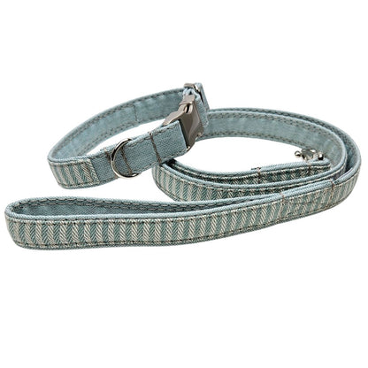 Hundehalsband "Stripes & more" mit Klick in verschiedenen Farben