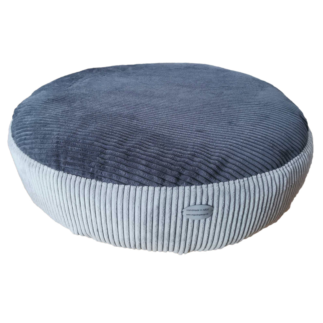 Ersatzbezug Hundebettbezug Flocke Cosybed Higgybed Donut  Hundebett Hund Hunde Dog Cord Fellimitat Softshell  edel schnell luxus deutschland handgefertigt handmade kleinunternehmen startup  inkontinenzschutz hundeaccessoires hundeshop Hundebett hundedecke hundemesse waschbar  zooplusflocke Bezug hundedonut madeingermany hyggebed welovedogs wolke wohnaccessoires elegant bequem nrw uni grau schiefer