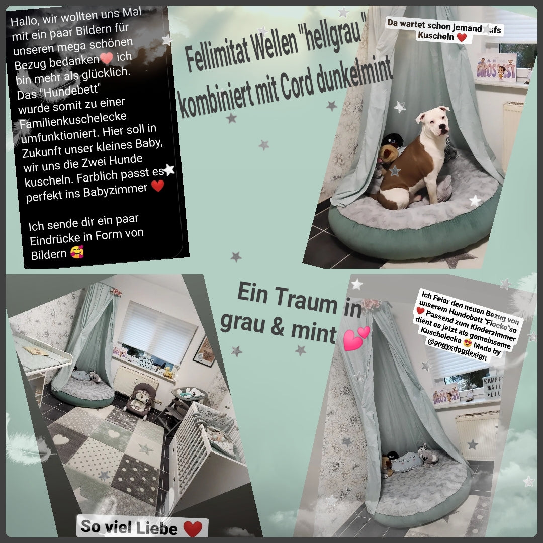 Ersatzbezug Hundebettbezug Flocke Cosybed Higgybed Donut  Hundebett Hund Hunde Dog Cord Fellimitat Softshell  edel schnell luxus deutschland handgefertigt handmade kleinunternehmen startup  inkontinenzschutz hundeaccessoires hundeshop Hundebett hundedecke hundemesse waschbar  zooplusflocke Bezug hundedonut madeingermany hyggebed welovedogs wolke wohnaccessoires elegant bequem nrw wellen kombiniert bulldogge